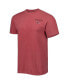 Фото #3 товара Men's Crimson Saint Joseph's Hawks Landscape Shield T-shirt