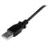 StarTech.com 2m Micro USB Cable - A to Up Angle Micro B - 2 m - USB A - Micro-USB B - USB 2.0 - Male/Male - Black