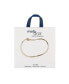 Gold-Tone Stainless Steel Herringbone Bracelet