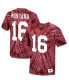 Фото #4 товара Men's Joe Montana Scarlet San Francisco 49Ers Tie-Dye Retired Player Name and Number T-shirt