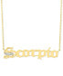 Scorpio Gold-Plated Sterling Silver