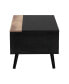 Фото #8 товара Jensen Modern and Contemporary Wood Lift Top Coffee Table with Storage Compartment