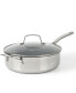 Фото #1 товара Delaroux Stainless Steel 4 Quart Saute Pan