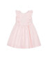 Фото #1 товара Girls' Seersucker Flutter Sleeve Open Back Dress, Toddler