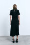 Фото #13 товара Платье со сборками сбоку — zw collection ZARA