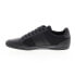 Фото #9 товара Lacoste Chaymon 123 3 US CMA Mens Black Leather Lifestyle Sneakers Shoes