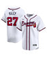 ფოტო #1 პროდუქტის Men's Austin Riley White Atlanta Braves Home Limited Player Jersey