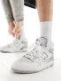 Фото #9 товара New Balance 650 trainers in white and grey