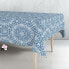 Фото #2 товара Скатерть в рулоне Exma клеенка Синий Mandala 140 cm x 25 m