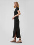 Modern Rib Maxi T-Shirt Dress