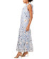 Фото #3 товара Платье CeCe женское Макси с вышивкой в цветочном стиле Avianna