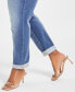 Фото #5 товара Slim Tech Rolled-Cuff Boyfriend Jeans, Created for Macy's