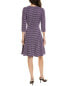 Leota Katherine Midi Dress Women's Purple M