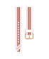 Фото #1 товара Ремешок для часов iTouch Air 4 с полосатым силиконовым ремешком в оттенке "розовый"