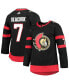 ფოტო #2 პროდუქტის Men's Brady Tkachuk Black Ottawa Senators Home Authentic Pro Player Jersey