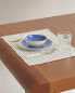 Фото #5 товара Striped linen placemat