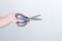Фото #6 товара Pelikan SC1LB - Child - Straight cut - Single - Blue - Left-handed - Offset handle