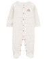 Baby Rainbow Snap-Up Footie Sleep & Play Pajamas NB