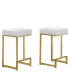 Фото #1 товара Dorrington Backless Counter Height Stool, Set of 2