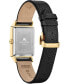 ფოტო #7 პროდუქტის Men's Frank Sinatra My Way Black Leather Strap Watch 29.5 x 47mm