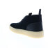 Фото #11 товара Clarks Desert Cup 26167868 Mens Black Suede Lace Up Chukkas Boots