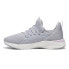 Puma Softride Sophia 2 Emboss Running Womens Grey Sneakers Athletic Shoes 37978