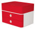 Фото #1 товара HAN 1100-17 - 2 drawer(s) - Plastic - Red,White - 1 pc(s) - 260 mm - 195 mm