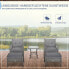 Фото #3 товара Gartensessel Set (5-tlg.) 860-150GY