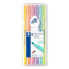 Фото #4 товара STAEDTLER 362 C - 6 pc(s) - Lime - Mint - Peach - Pink - Violet - Yellow - Bullet tip - 1 mm - 4 mm - Water-based ink