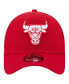 ფოტო #2 პროდუქტის Men's Chicago Bulls A-Frame 9FORTY Adjustable Hat