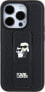 Фото #4 товара Karl Lagerfeld Karl Lagerfeld KLHCN61GSAKCPK iPhone 11 / Xr 6.1" czarny/black hardcase Gripstand Saffiano Karl&Choupette Pins