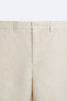 100% linen bermuda shorts