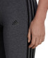 Фото #4 товара Брюки спортивные Adidas Essentials 3-Stripe для женщин, длинные, из хлопка, размер XS-4X