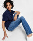 Фото #1 товара Men's Skinny-Fit Medium Wash Jeans, Created for Macy's