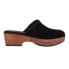 Фото #1 товара TOMS Addison Platform Mule Clogs Womens Black 10021354T-001