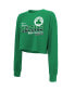 ფოტო #2 პროდუქტის Threads Women's Kelly Green Boston Celtics 2024 NBA Finals Champions Cropped Long Sleeve T-Shirt