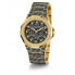 Guess Damen Armbanduhr Misfit, schwarz, gold 38 mm GW0597L1