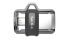 Фото #8 товара USB флеш-накопитель SanDisk Ultra Dual m3.0 - 64 GB - USB Type-A / Micro-USB - 3.2 Gen 1 (3.1 Gen 1) - Slide - 5.2 г - Черный - Серебро - Прозрачный