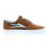 Фото #1 товара Lakai Manchester MS1240200A00 Mens Brown Skate Inspired Sneakers Shoes