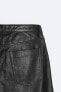 Фото #16 товара Straight-leg leather trousers