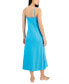 Фото #2 товара Women's Lace-Trim Satin Nightgown, Created for Macy's