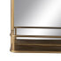 Настенное зеркало Позолоченный Стеклянный Железо 59 x 14,5 x 63 cm