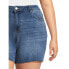 Фото #4 товара Alivia Ford Mom Shorts Women's 24W Blue Denim Stretch Raw Hem Mid Rise Cotton