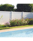 Фото #9 товара Privacy Fence Panels 6FT.H X 6FT.W White Vinyl Full Set Of 2 Pcs