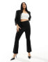 Yours wide trousers in black