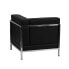 Фото #1 товара Hercules Imagination Series Contemporary Black Leather Right Corner Chair With Encasing Frame