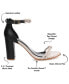 ფოტო #6 პროდუქტის Women's Jettah Two-Toned Strappy Block Heel Sandals