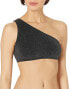 Ramy Brook 285081 Women's Standard Tasha One Shoulder Bikini Top, Size Small