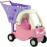Фото #1 товара Игровой набор Little Tikes Pink trolley with shopping basket 620195E3 Shopping Fun (Покупки на русском)