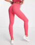 Фото #2 товара HIIT legging with ruched detail in pink